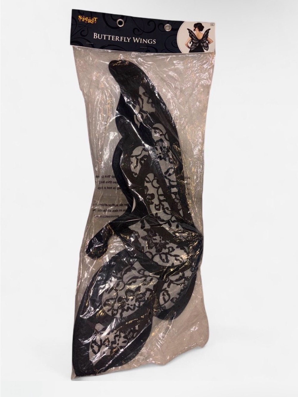 Butterfly lace black wings